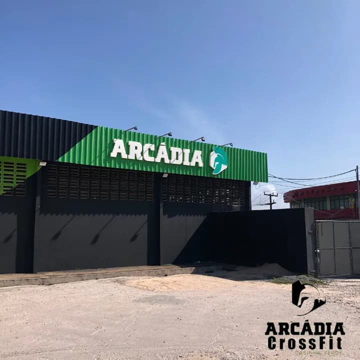 Faixada da Arcádia Casinha Verde